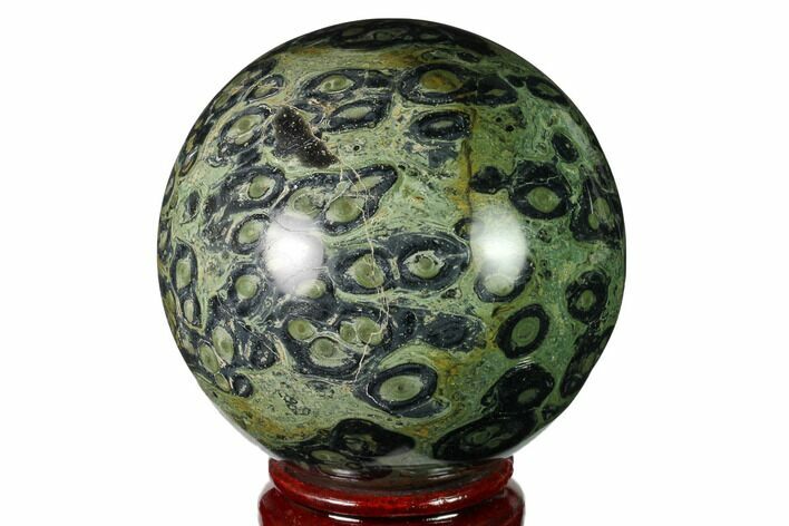 Polished Kambaba Jasper Sphere - Madagascar #159649